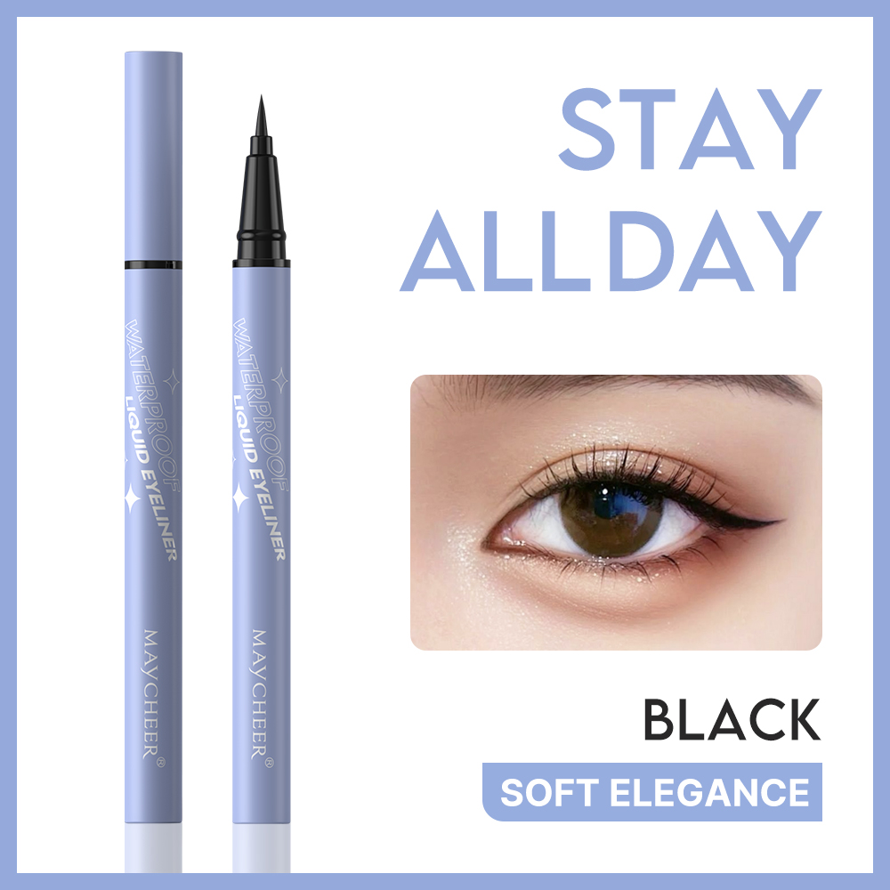 Correction Pen Fine - MAYCHEER Waterproof Liquid Eyeliner Pen, Smudge-Proof