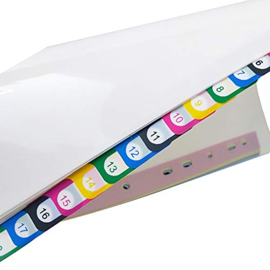 A4 Plastic Binder Index Tab Di - Tab Divider A4 recensione e prezzo