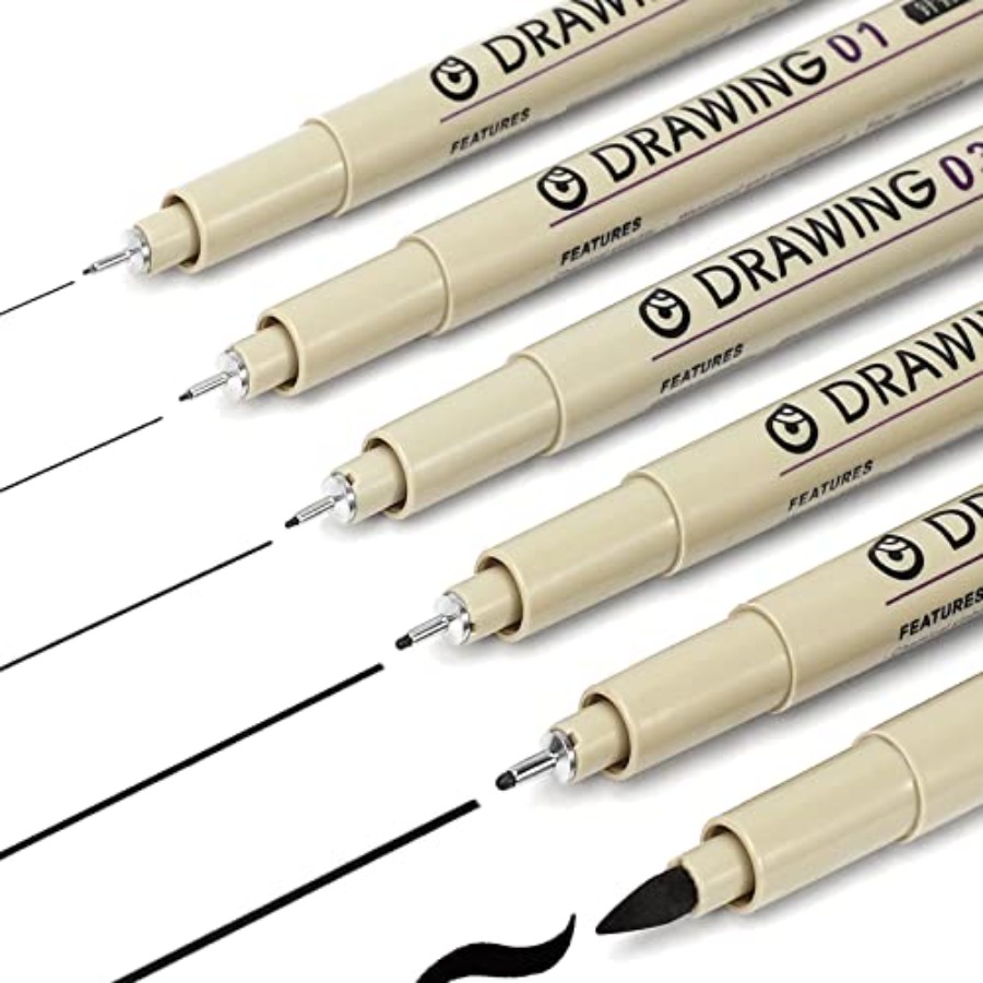 Muchcute Micro liner Drawing A - Archive Box Set recensione e prezzo