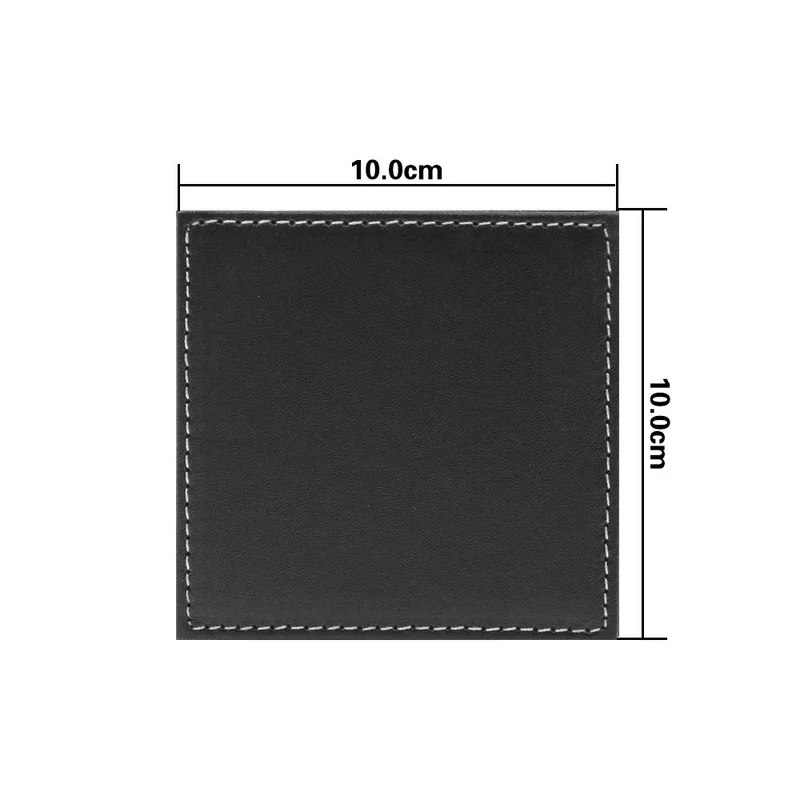 6pcs/Set Business Leather Coas - Leather Desk Pad recensione e prezzo