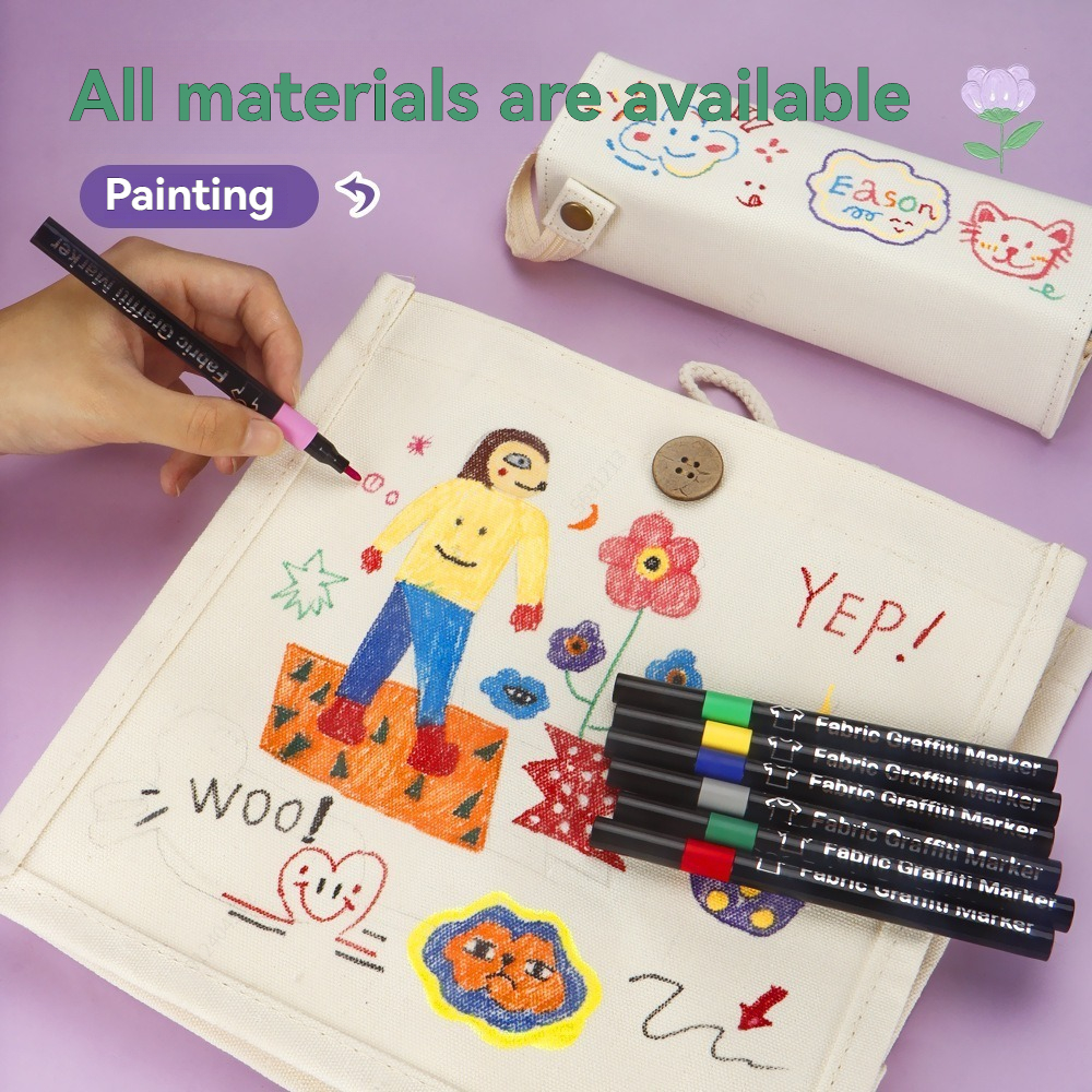 6/30 Colors Fabric Markers Pen - Correction Pen Fine recensione e prezzo