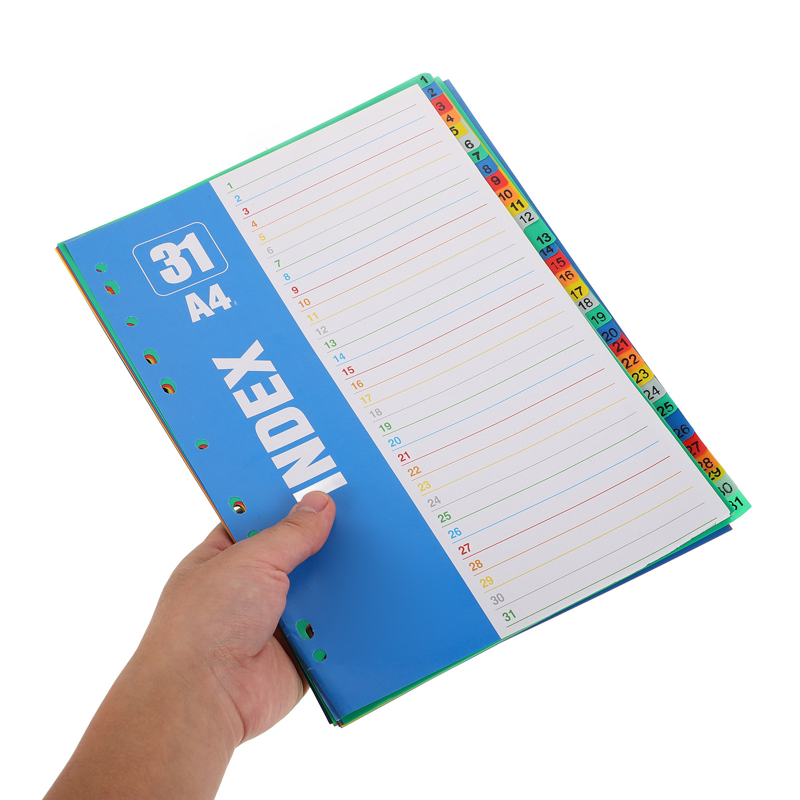 1Set Dividers A4 11-Hole PP St - Tab Divider A4 recensione e prezzo