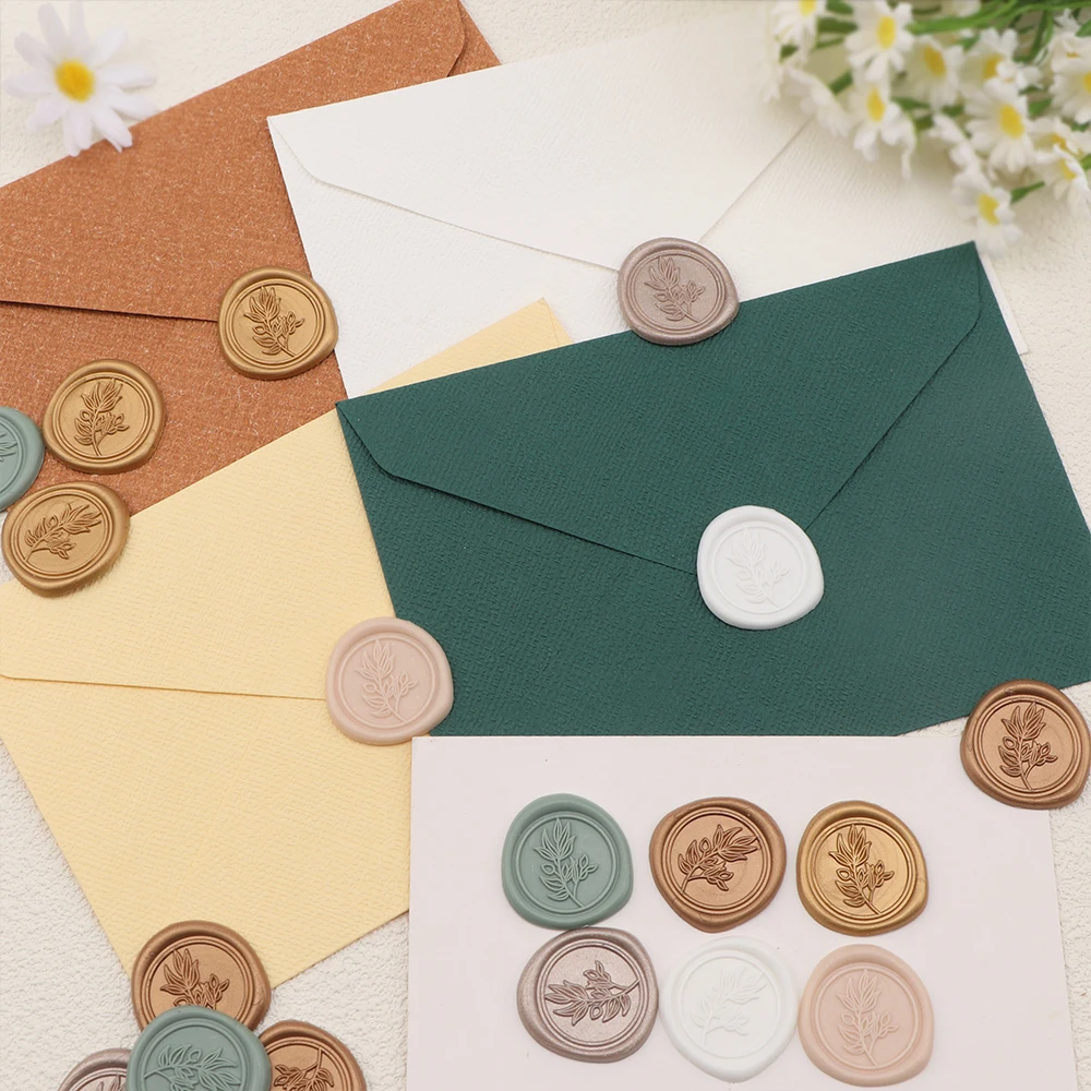 25pcs/set Olive Branches Leafy - Wax Seal Stamp Set recensione e prezzo