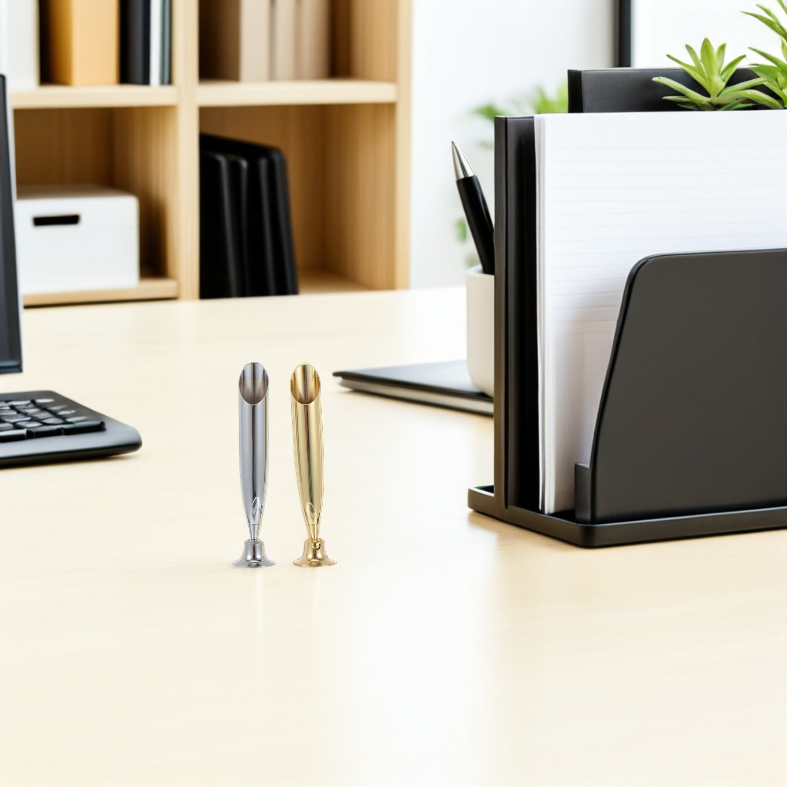 3Pcs Sleek Metal Pen Stand Hol - Pen Rest Single recensione e prezzo