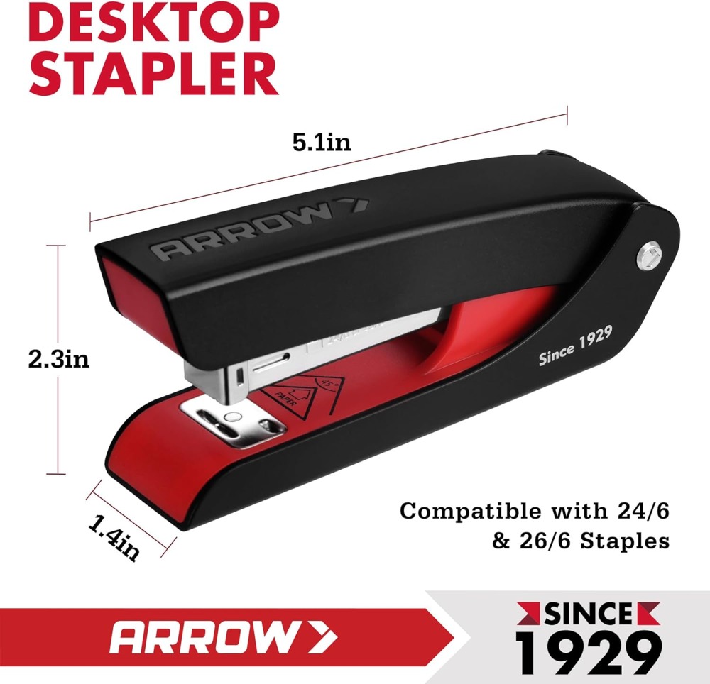 Arrow Office Stapler Set, 3 Pa - Stapler Half Strip recensione e prezzo