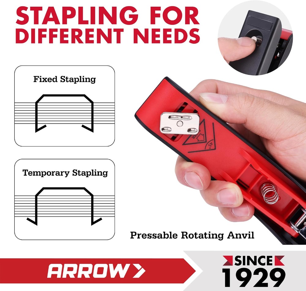Arrow Office Stapler Set, 3 Pa - Stapler Half Strip recensione e prezzo