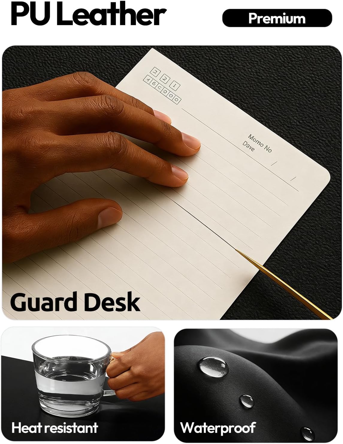 Leather Office Desk Pad Protec - Leather Desk Pad recensione e prezzo