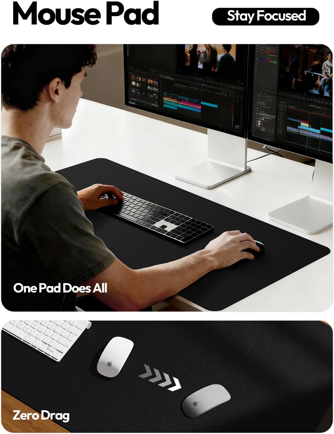 Leather Office Desk Pad Protec - Leather Desk Pad recensione e prezzo
