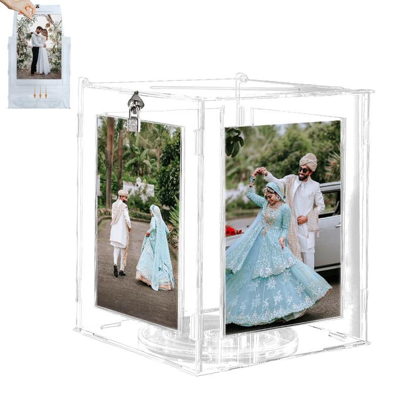 Acrylic Wedding Card Box With  - Card Index Box recensione e prezzo