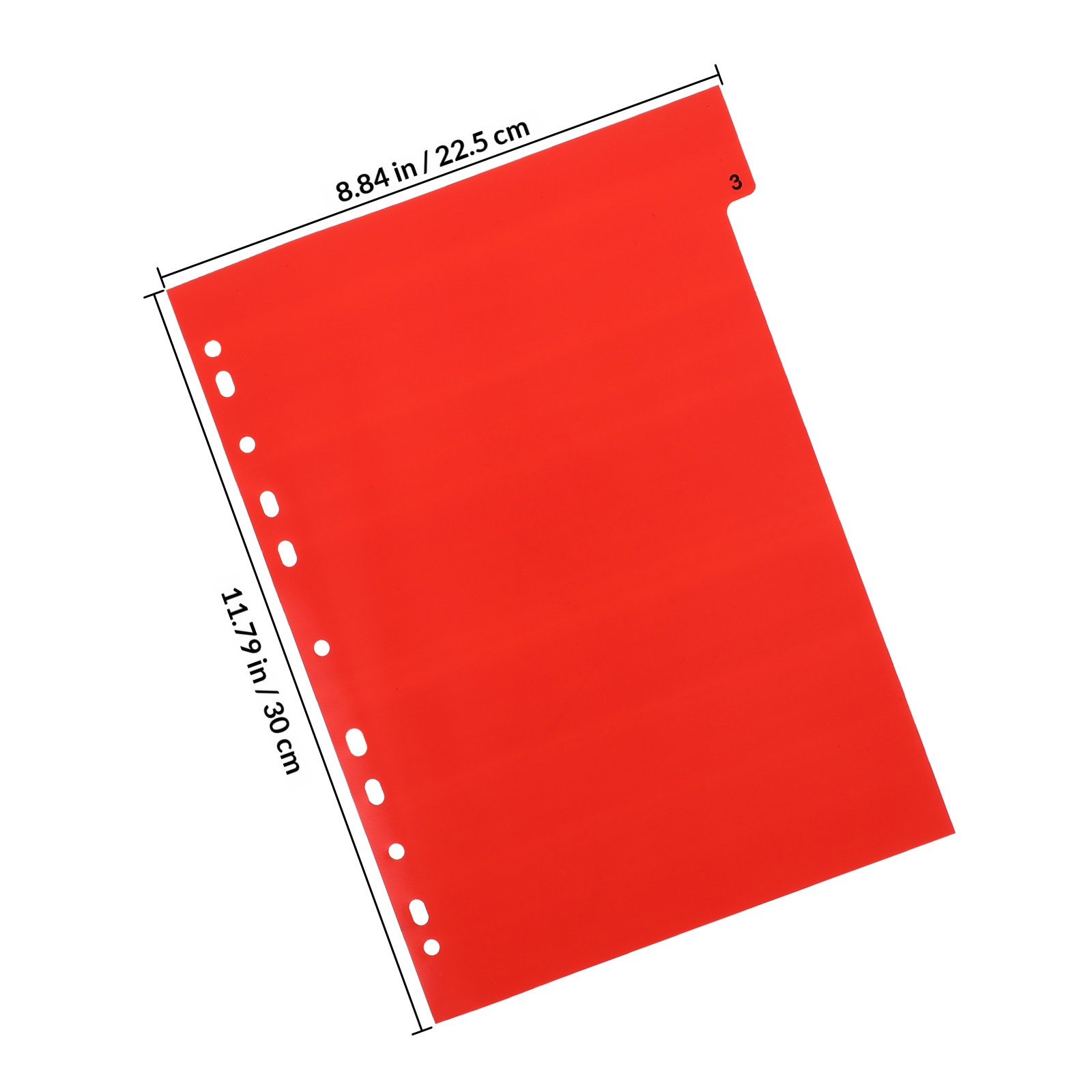 20 Pages Colorful Plastic Tab  - Tab Divider A4 recensione e prezzo