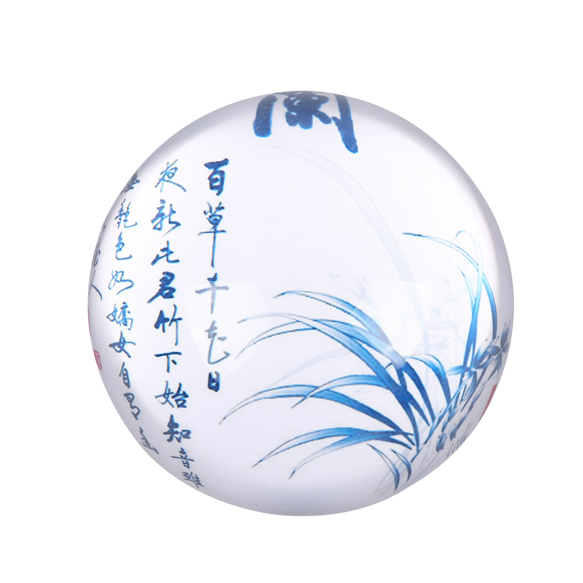 Glass Steel Paperweight 80Mm N - Paper Weight Crystal recensione e prezzo