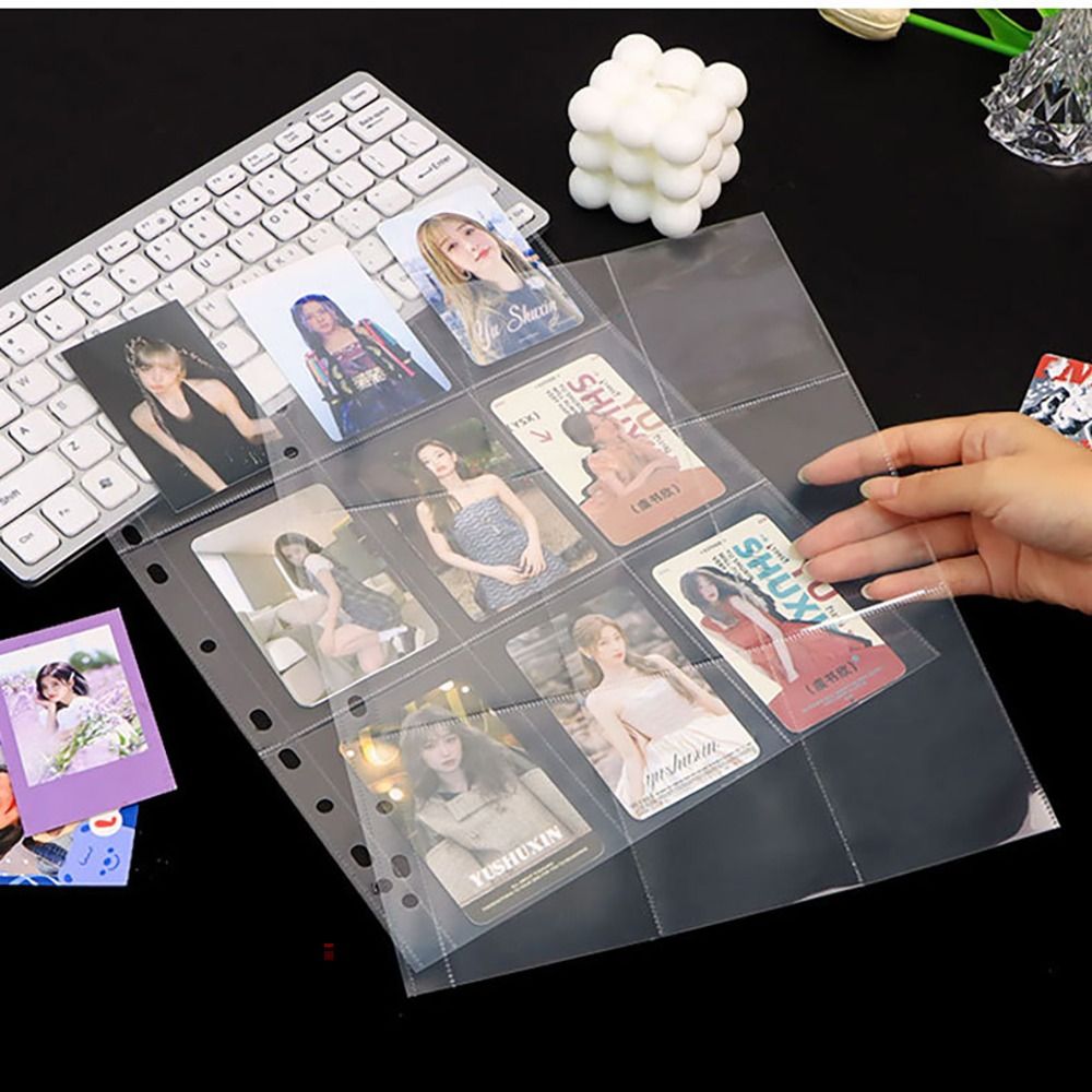 10Pcs A4 Kpop Binder Sheets Mu - Card Index Box recensione e prezzo