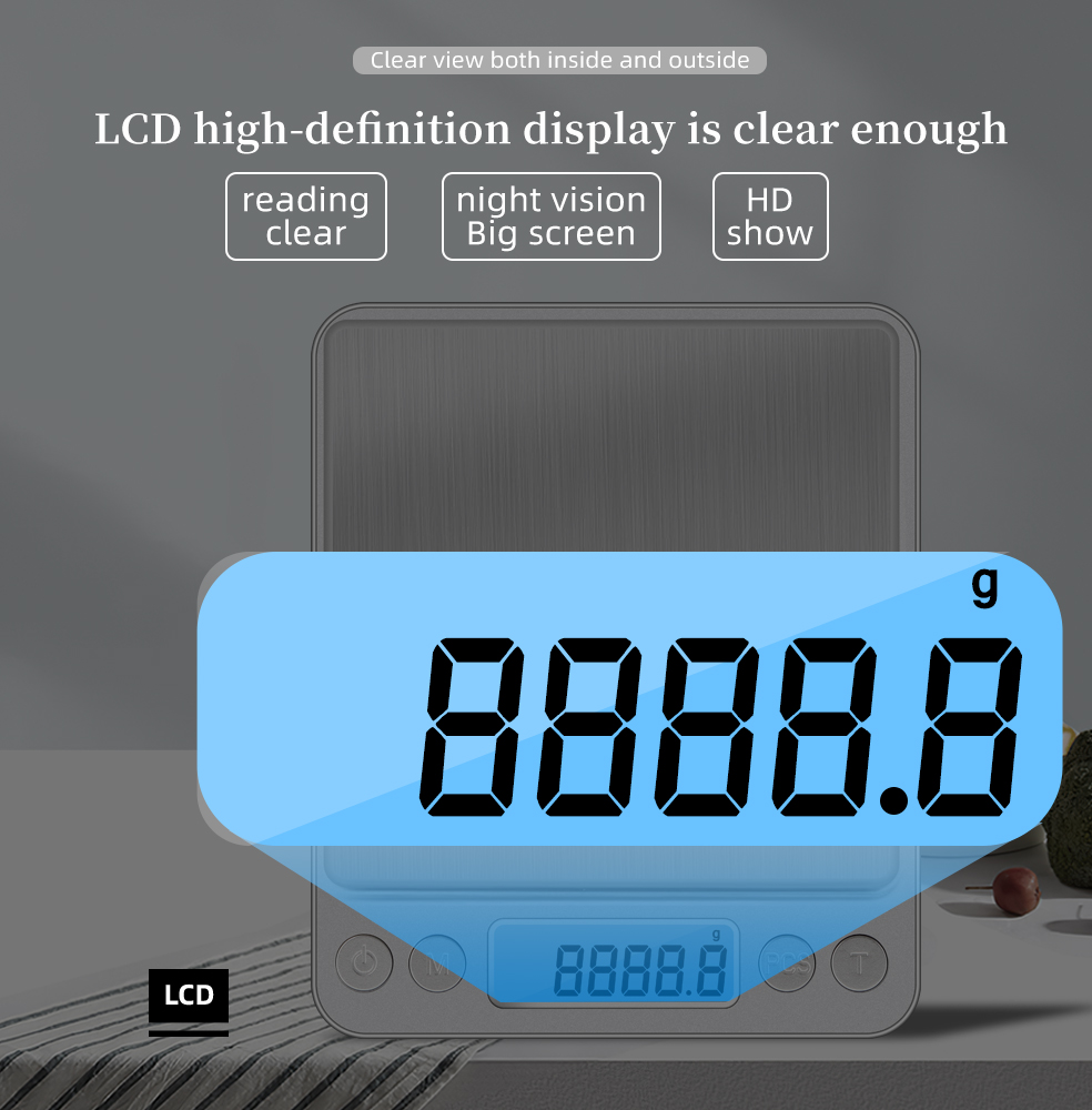 3000g 0.1g Electronic Scale LC - Tape Dispenser Weighted recensione e prezzo