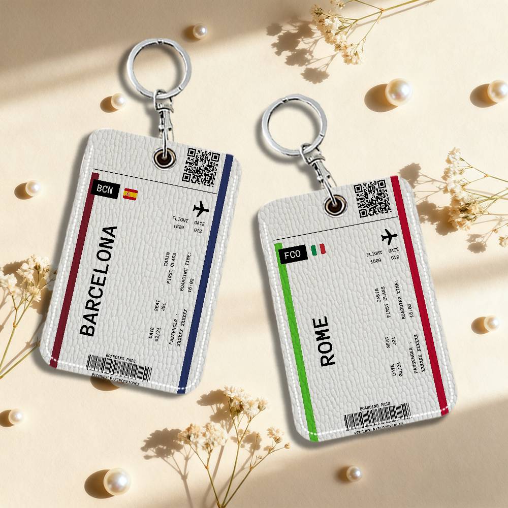Boarding Pass Plane Ticket Lea - Card Index Box recensione e prezzo