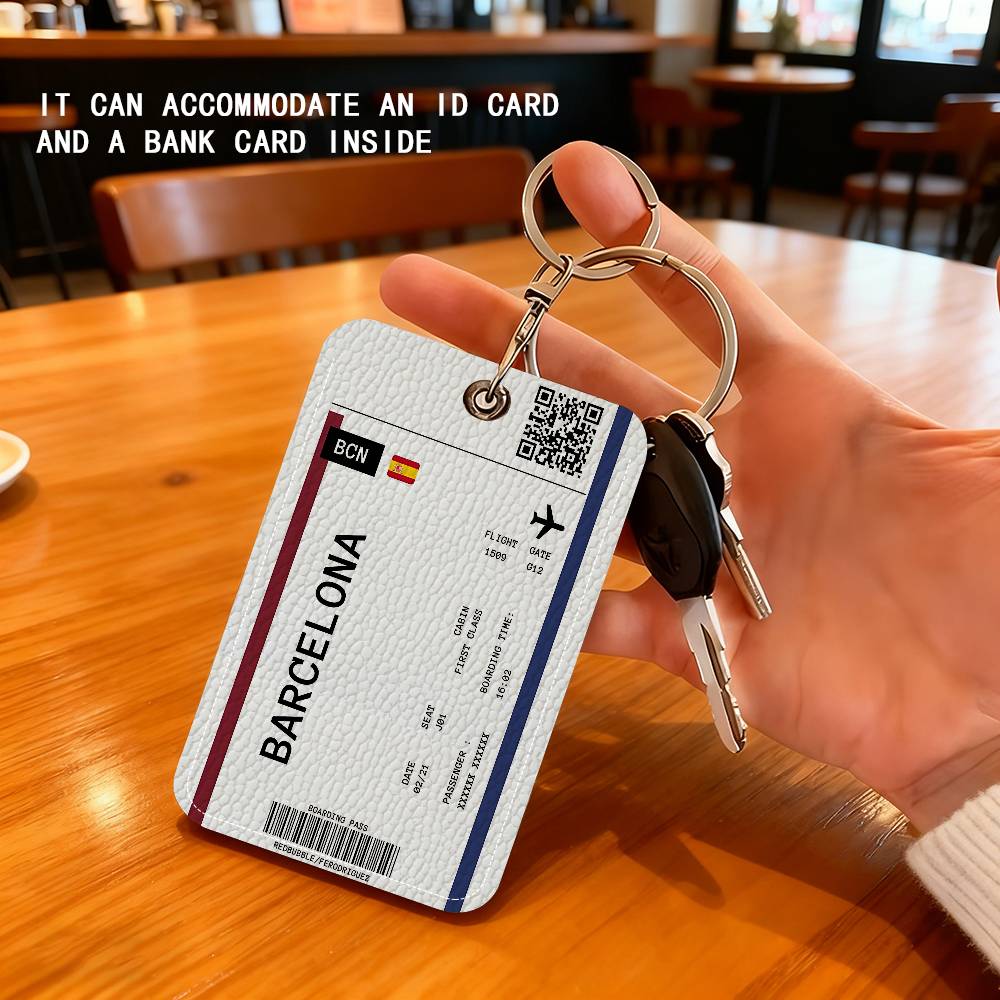 Boarding Pass Plane Ticket Lea - Card Index Box recensione e prezzo