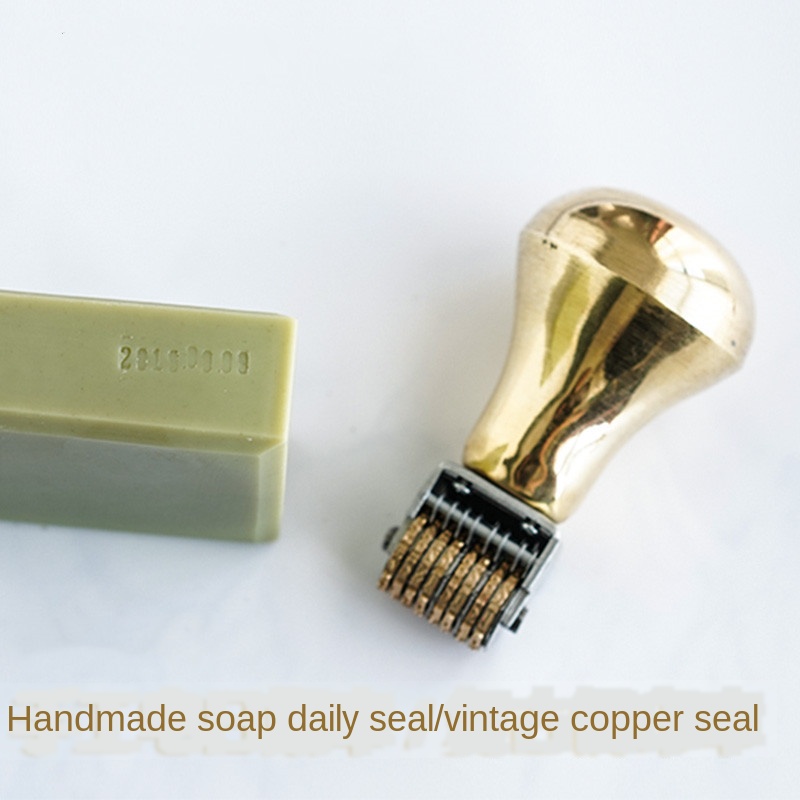 Retro Roller Date Stamp Copper - Rubber Date Stamp recensione e prezzo