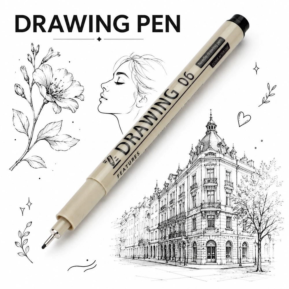 12Pcs Pigment Liner Art Marker - Correction Pen Fine recensione e prezzo