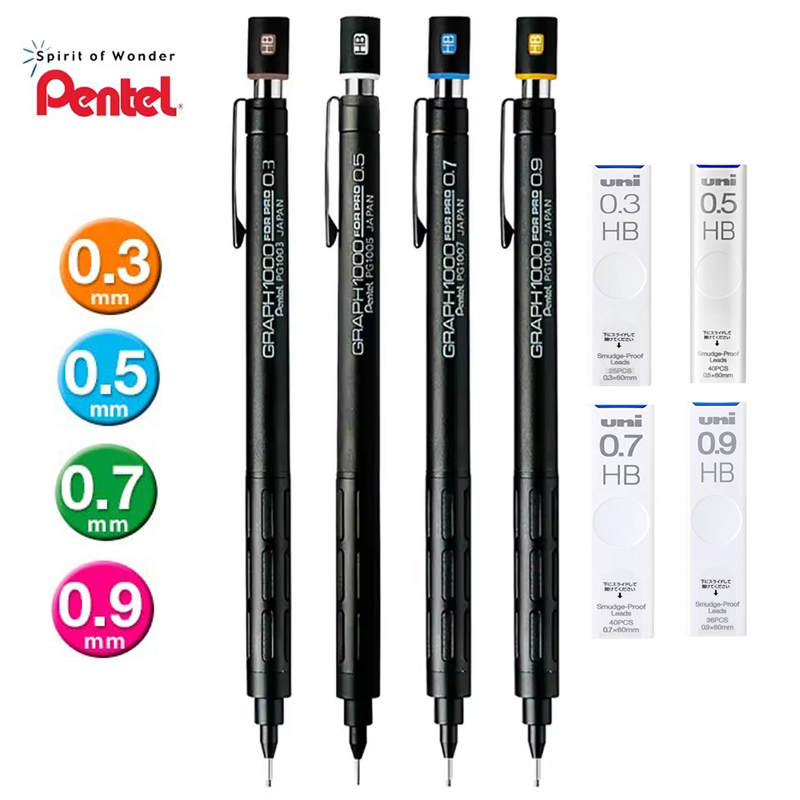 Pentel PG1000 Graph For PRO Bl - Mechanical Pencil 0.3 recensione e prezzo