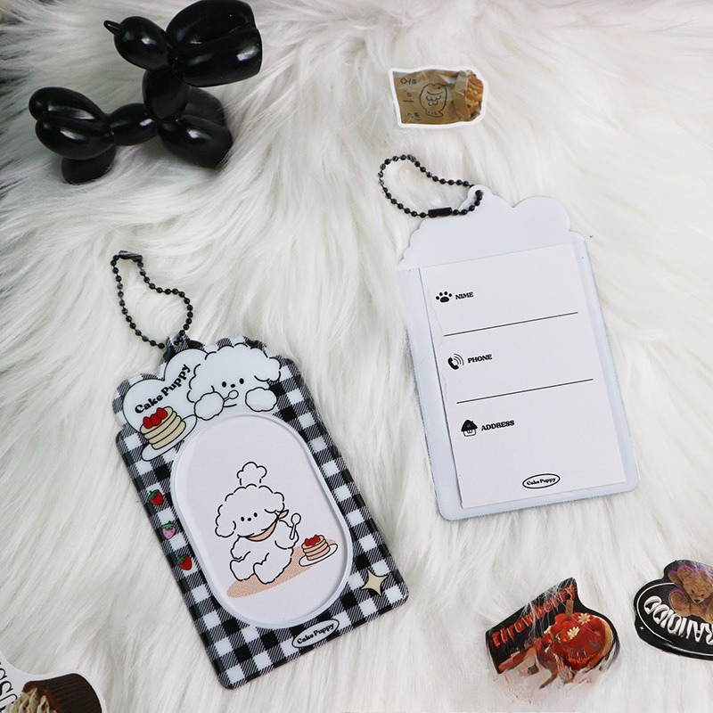 Cute 3 Inch Cartoon Dog Polaro - Index Card Holder recensione e prezzo