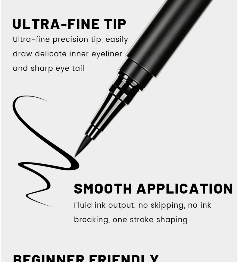 Crown Liquid Eyeliner Pen Wate - Correction Pen Fine recensione e prezzo