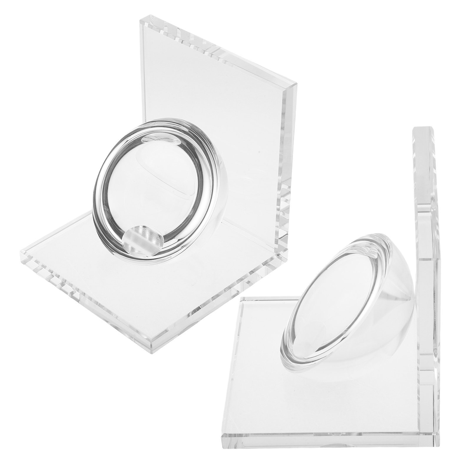Weighted Crystal Bookend Pair  - Book Weight Glass recensione e prezzo