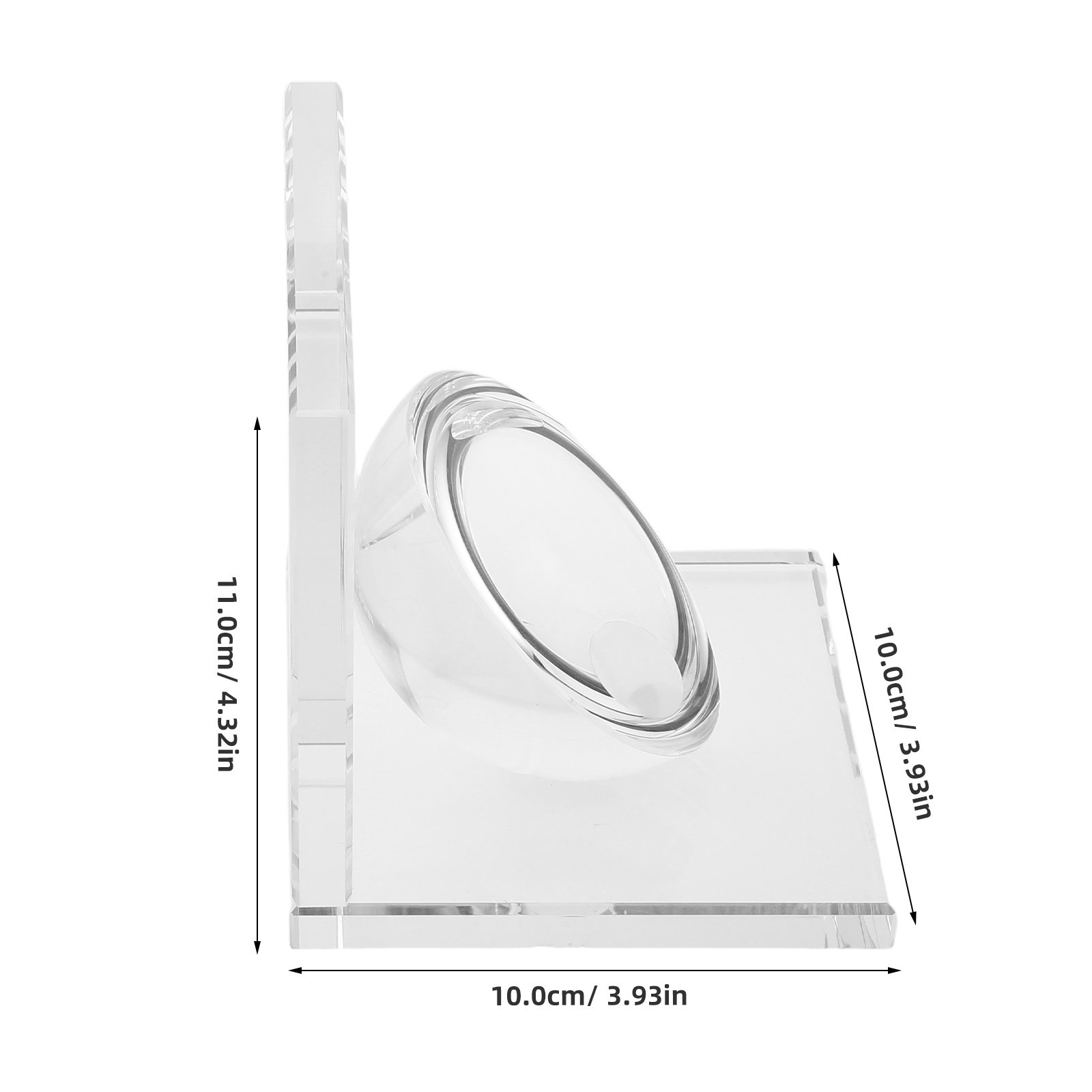 Weighted Crystal Bookend Pair  - Book Weight Glass recensione e prezzo