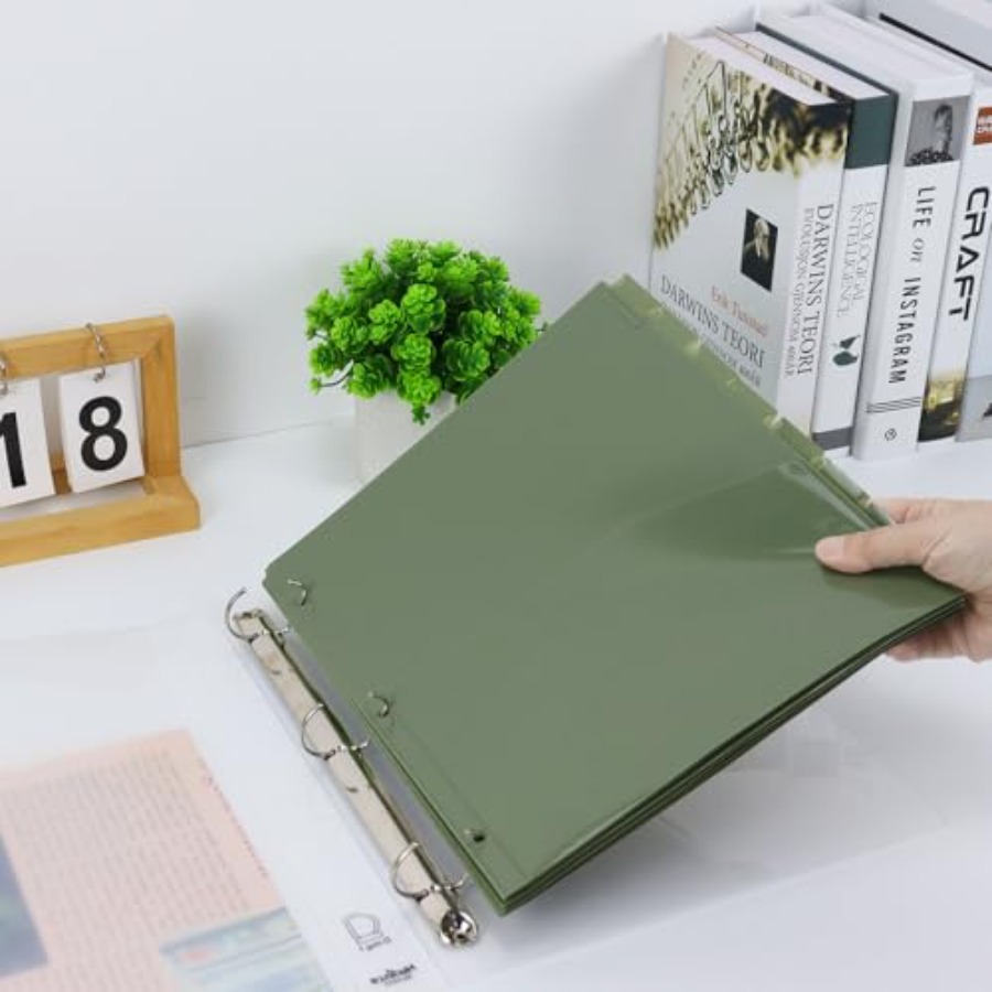 Binder Dividers with Pockets 8 - Tab Divider A4 recensione e prezzo