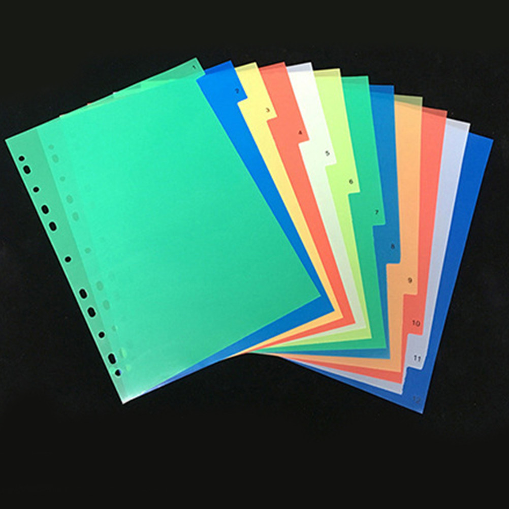 40Pcs Index Page Dividers Colo - Tab Divider A4 recensione e prezzo