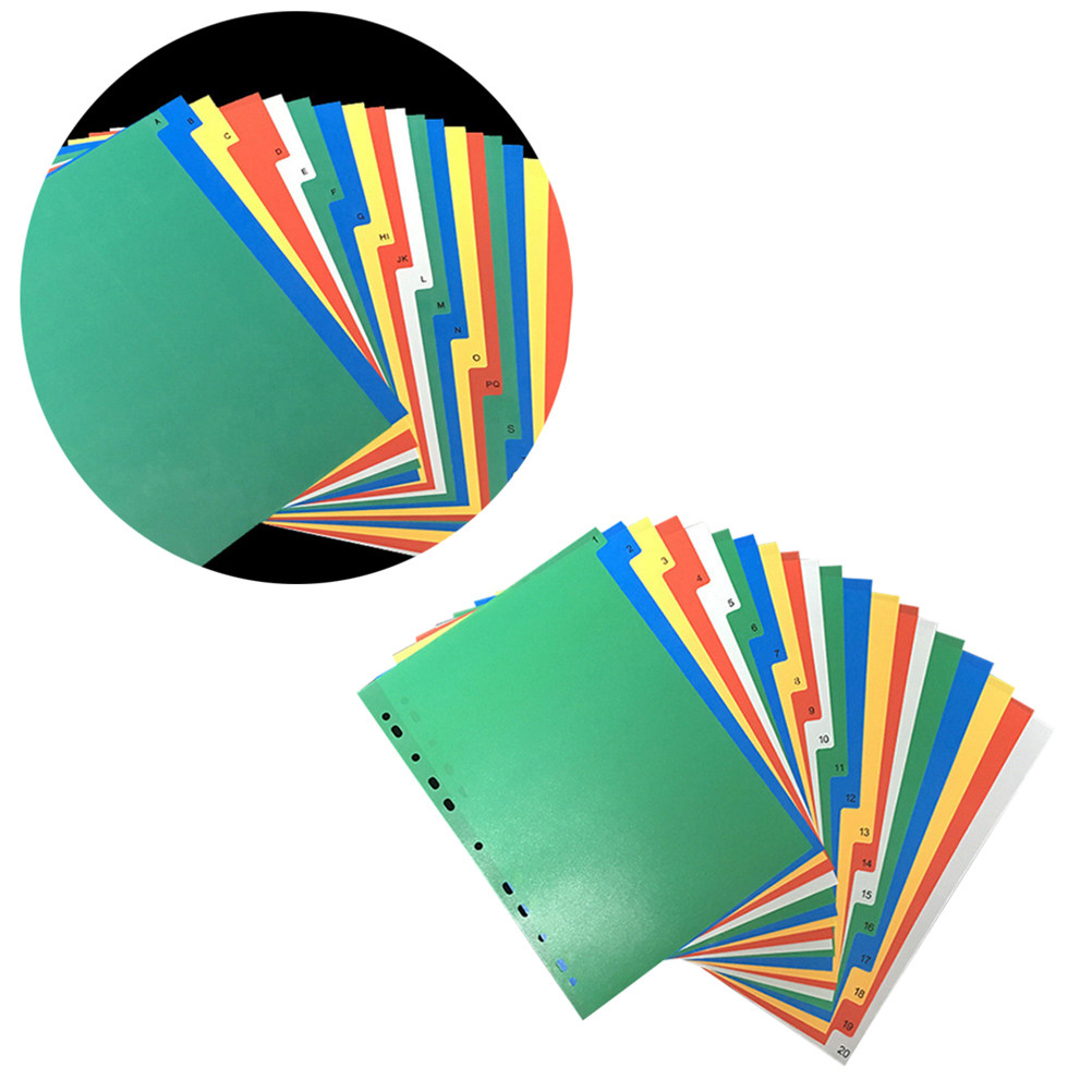 40Pcs Index Page Dividers Colo - Tab Divider A4 recensione e prezzo