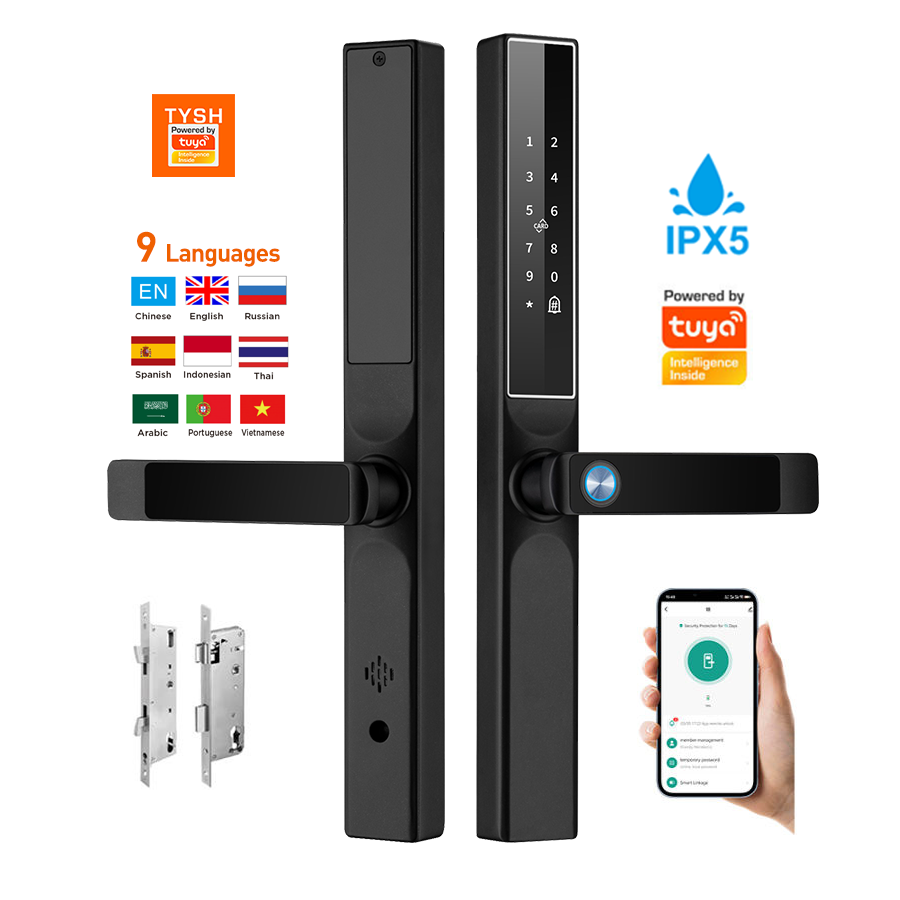 Tuya App Fingerprint Door Lock - Letter Opener Brass recensione e prezzo
