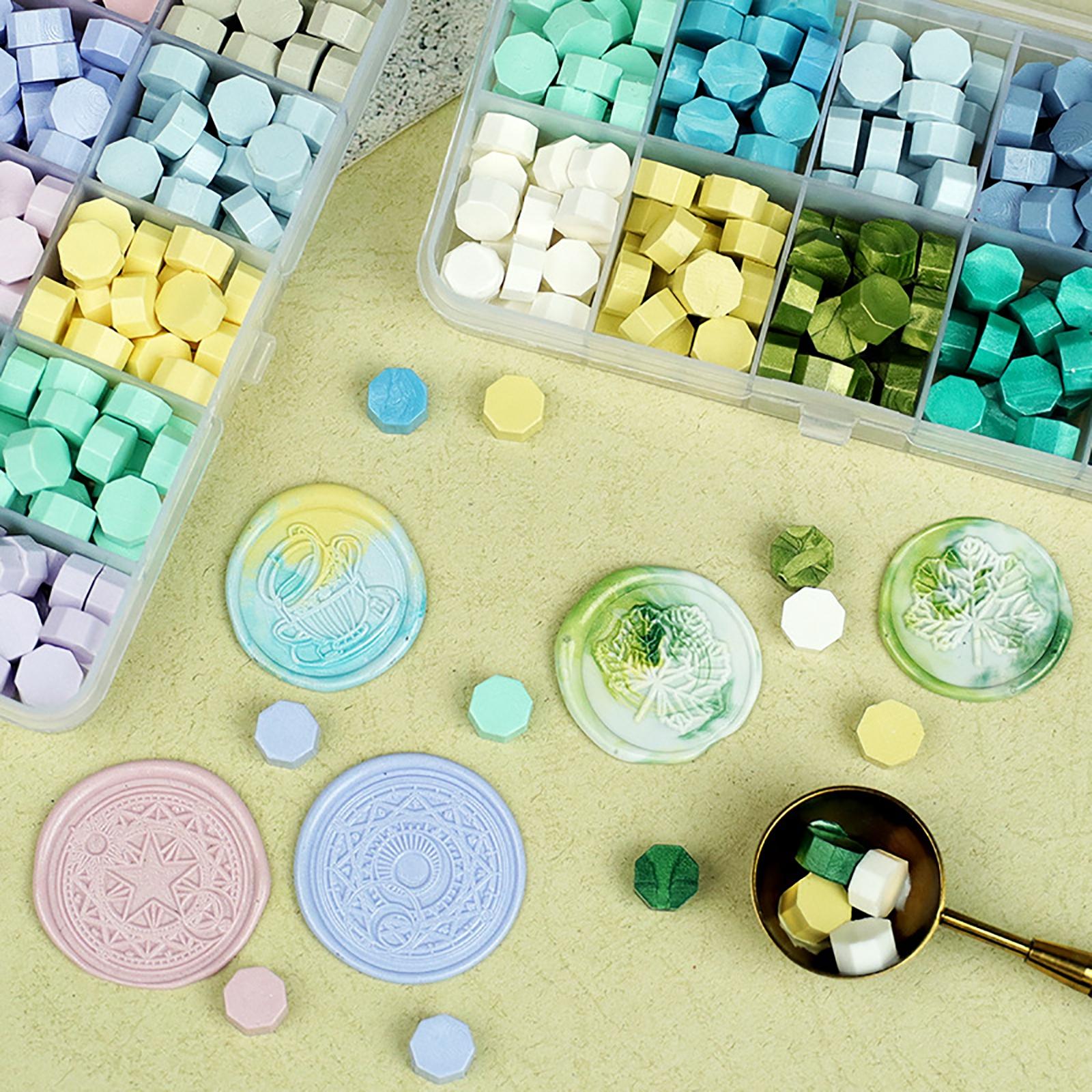 Letter Sealing Beads Macaron M - Wax Seal Stamp Set recensione e prezzo