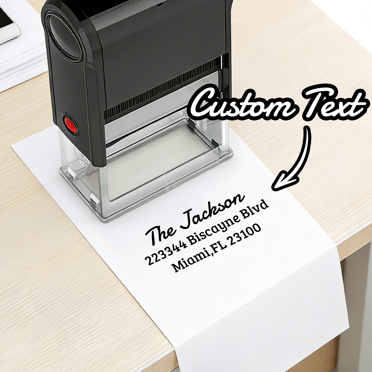 Custom Address Stamp, Return A - Rubber Date Stamp recensione e prezzo