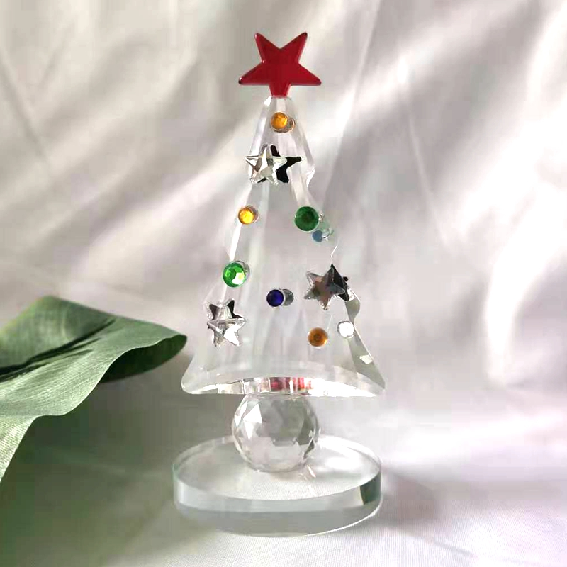 Crystal Christmas Tree Figurin - Paper Weight Crystal recensione e prezzo