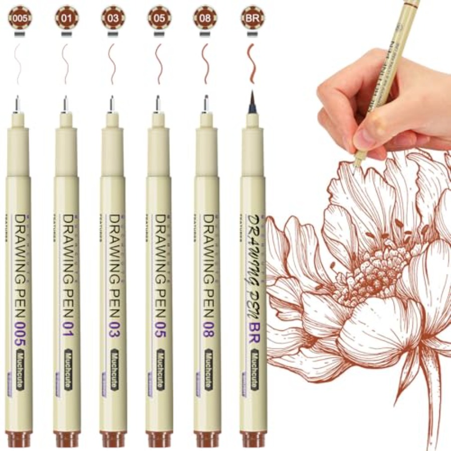 Muchcute Micro liner Drawing A - Archive Box Set recensione e prezzo