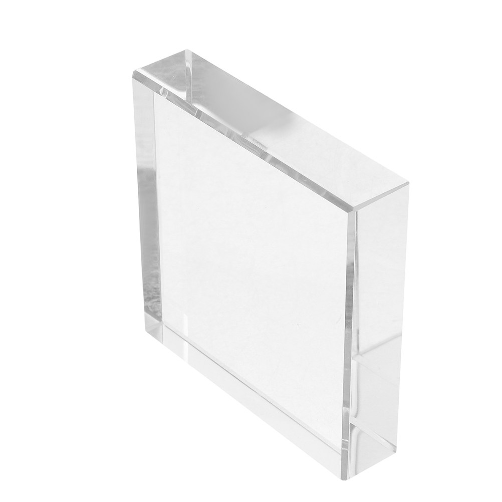 Clear Glass Crystal Square Pap - Paper Weight Crystal recensione e prezzo