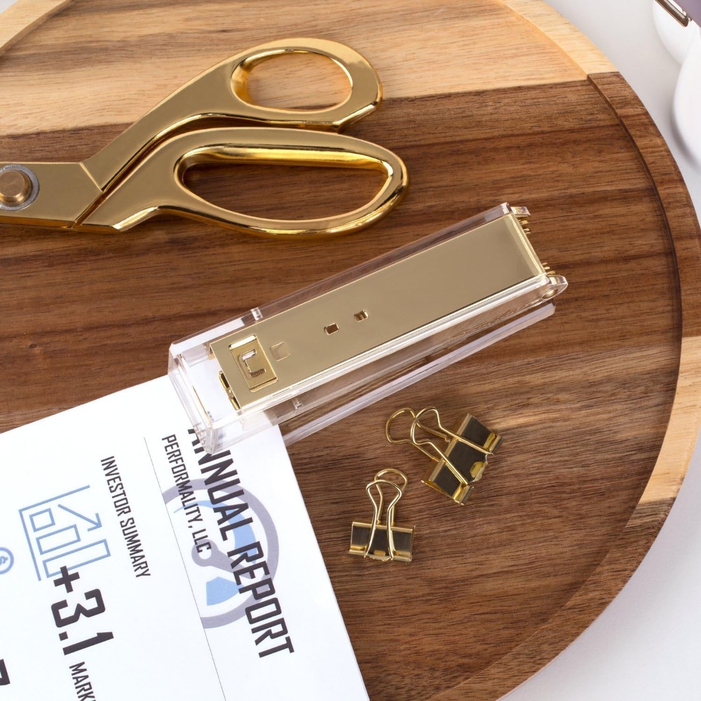 Clear Acrylic Stapler, 20 Shee - Stapler Half Strip recensione e prezzo