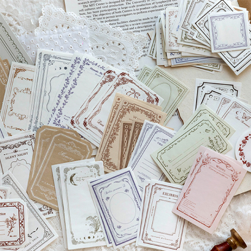 100Pcs/Pack Vintage Notes Mate - Ink Blotter Paper recensione e prezzo