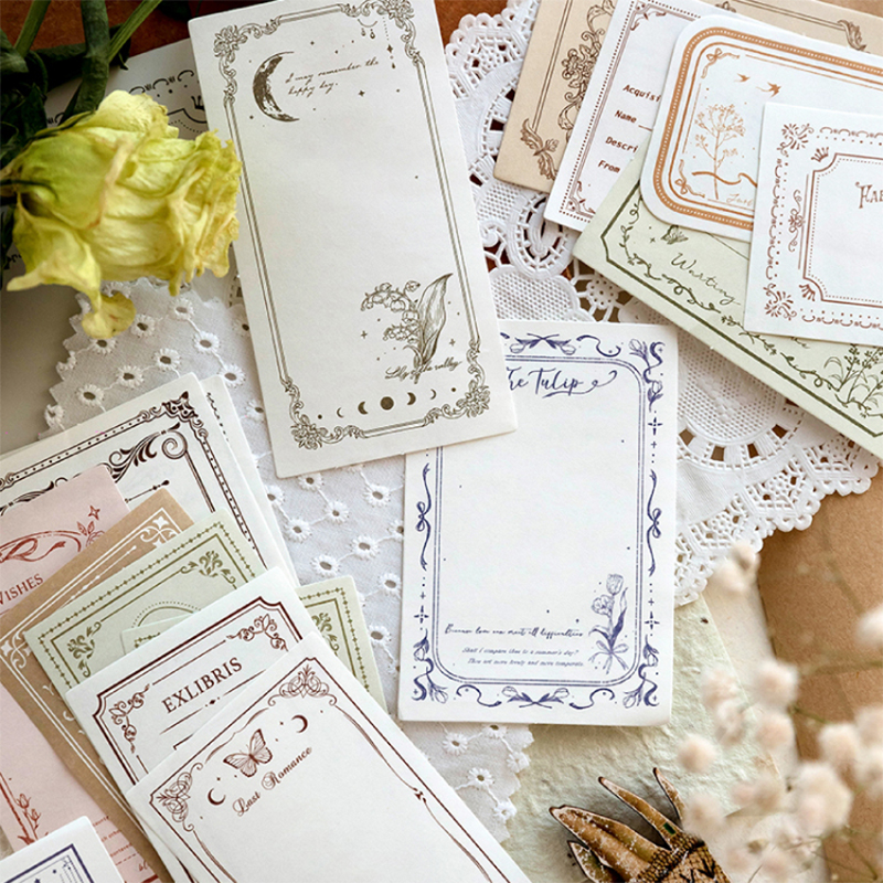 100Pcs/Pack Vintage Notes Mate - Ink Blotter Paper recensione e prezzo