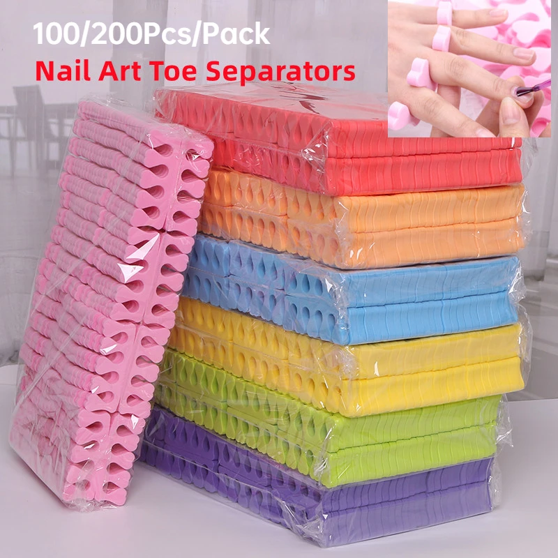 100,200pcs/Pack Nail Art Toe S - Gel Refill Pack recensione e prezzo