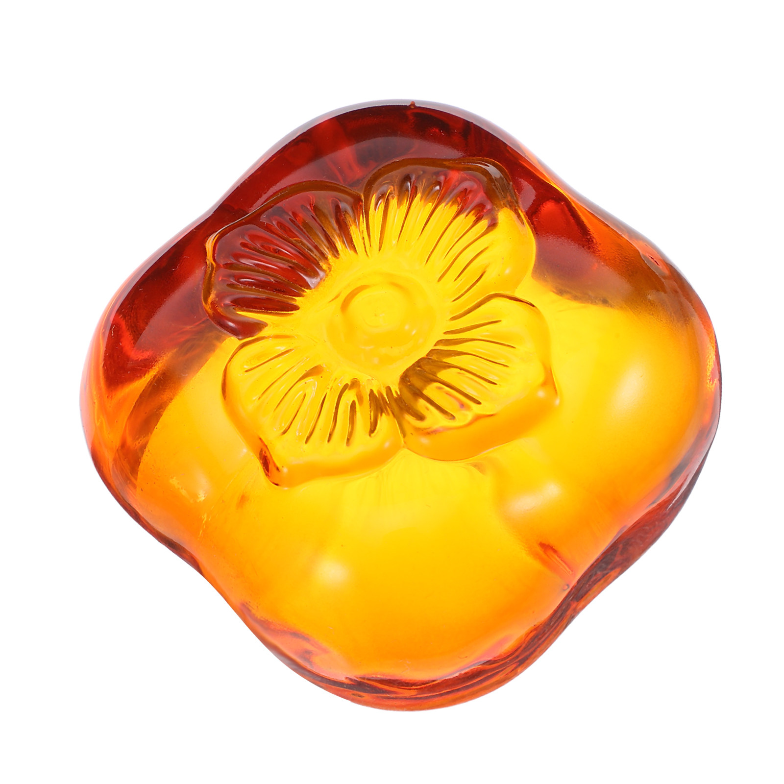 Heavy Glass Persimmon Paperwei - Paper Weight Crystal recensione e prezzo