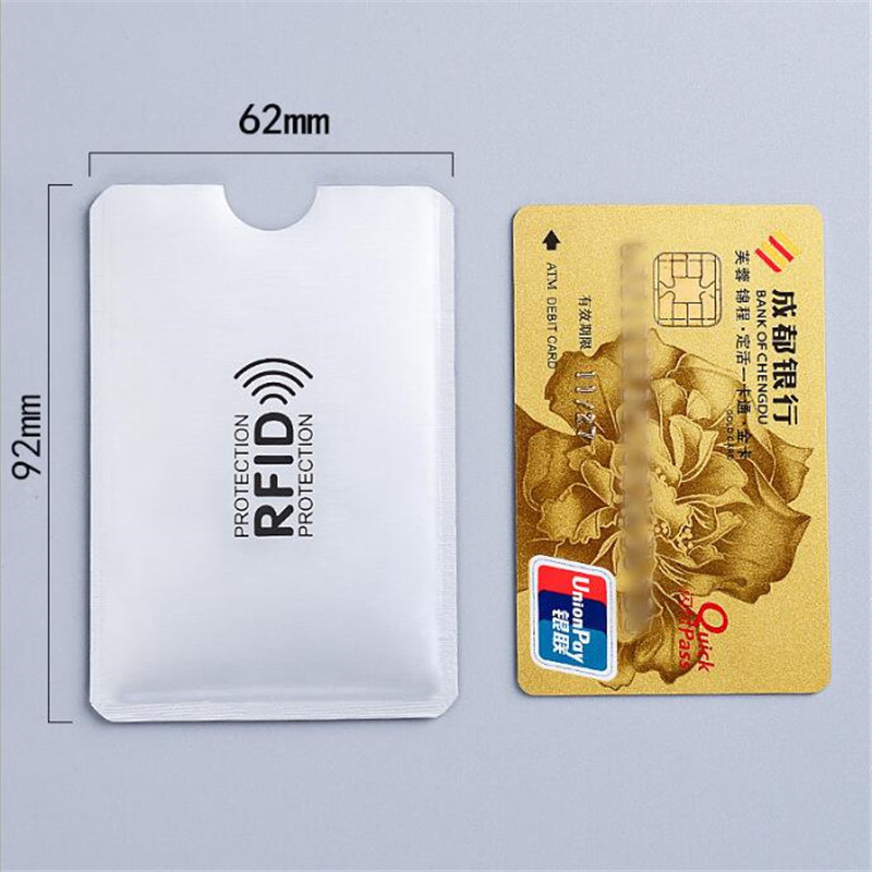 5-20PCS Anti Rfid Card Holder  - Card Index Box recensione e prezzo