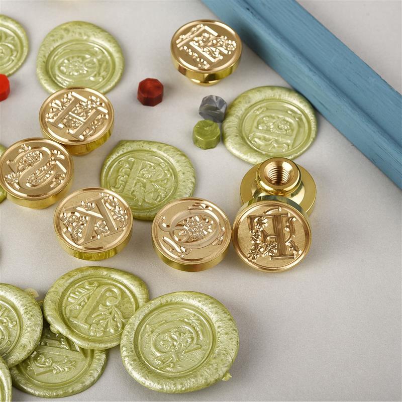 A-Z Vintage Sealed Wax Stamp H - Wax Seal Stamp Set recensione e prezzo