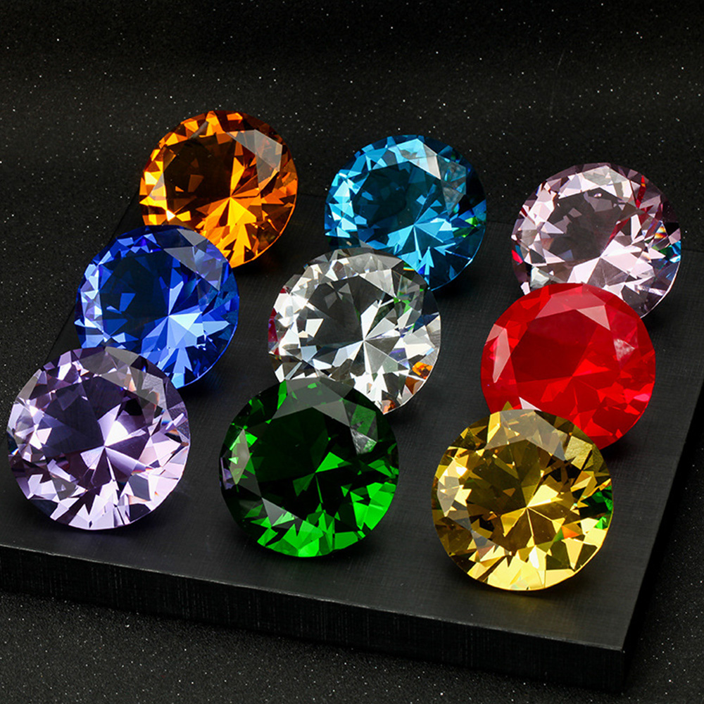 10 Colors Crystal Diamond Shap - Paper Weight Crystal recensione e prezzo