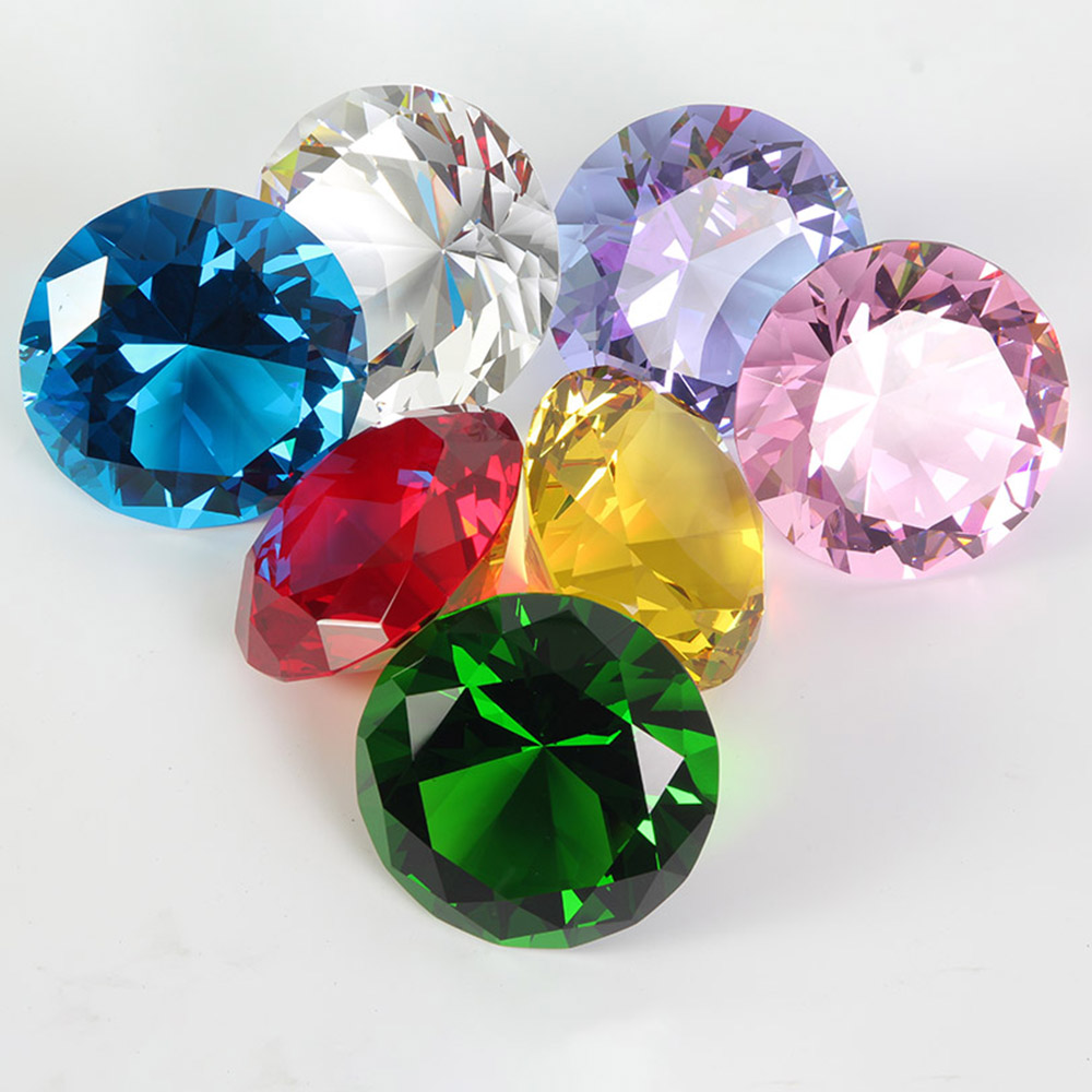 10 Colors Crystal Diamond Shap - Paper Weight Crystal recensione e prezzo