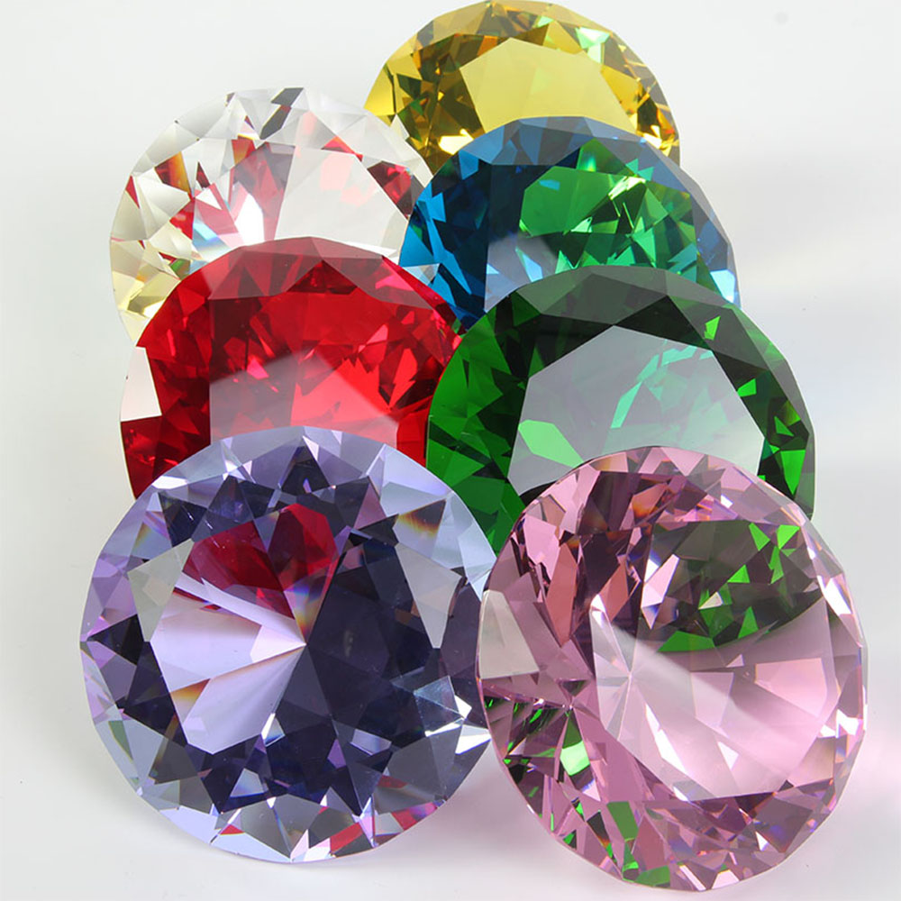 10 Colors Crystal Diamond Shap - Paper Weight Crystal recensione e prezzo