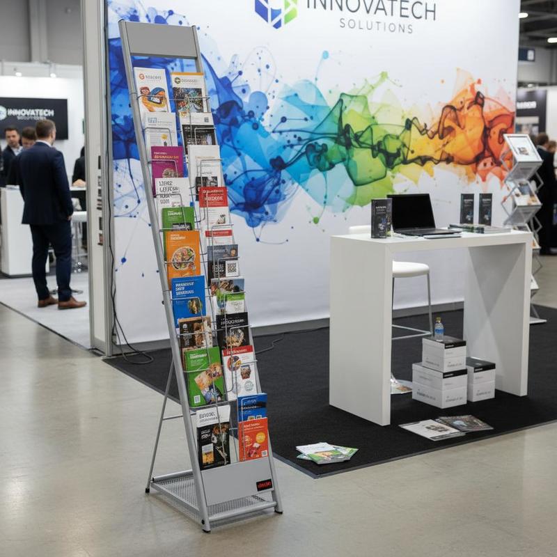 Brochure Display Rack, 10 Pock - Magazine Holder Rack recensione e prezzo