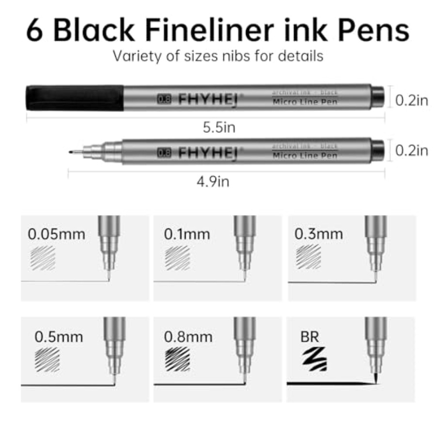Micro Fineliner Drawing Art Pe - Archive Box Set recensione e prezzo