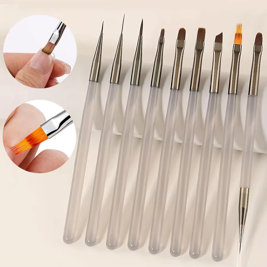 LINMANDA 9 Pack Gray Nail Art  - Gel Refill Pack recensione e prezzo