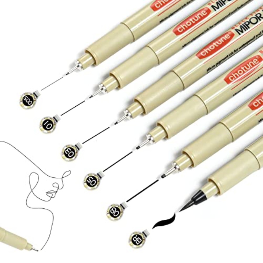 Micro Fineliner Set, 6 Pack Bl - Archive Box Set recensione e prezzo