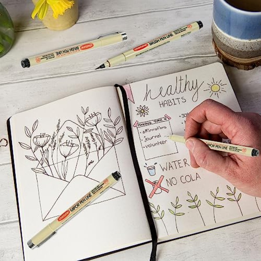 Micro Fineliner Set, 6 Pack Bl - Archive Box Set recensione e prezzo